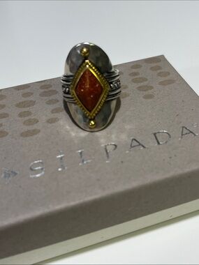 HTF! Silpada Warm Hues Ring | R3483